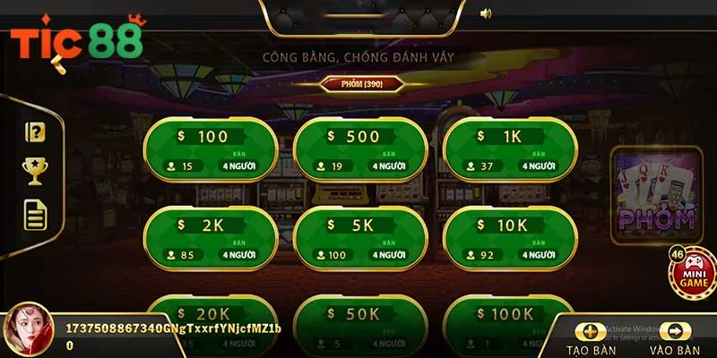 Game bài TIC88 sự lựa chọn số 1 dành cho bạn